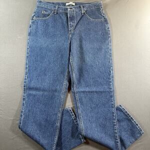 Riders Women's Blue Denim Jeans Relaxed Fit High Rise Straight